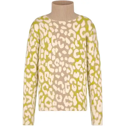 DIOR Quarterly New Products Cashmere Sweaters Men's Yellow Turtleneck Moderate