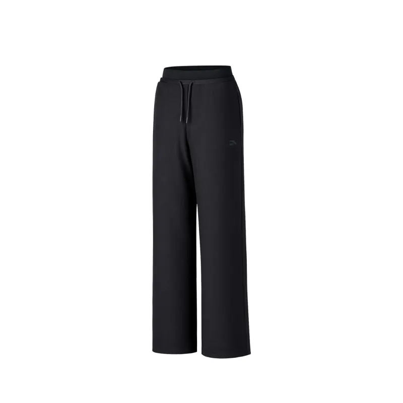 Anta Knitted Sweatpants Women's Basic Black