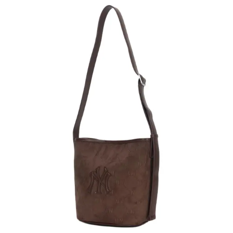 MLB Polyester Shoulder Bag, Crossbody Bag Regular Women's Brown