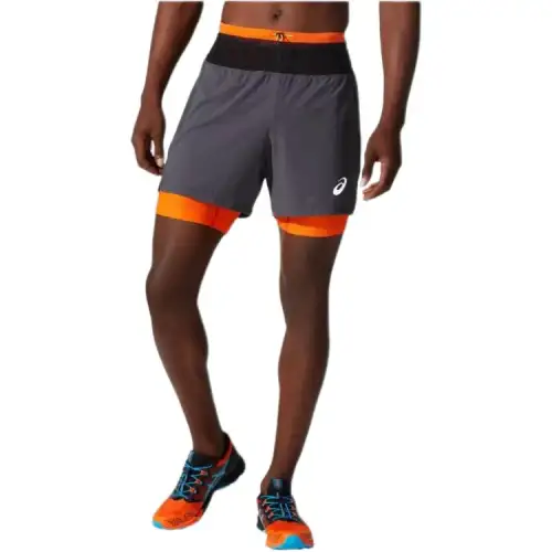 ASICS Casual Shorts Men's Gray