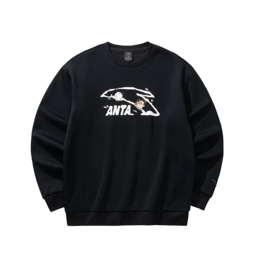 Anta Sweatshirt Men's Basic Black