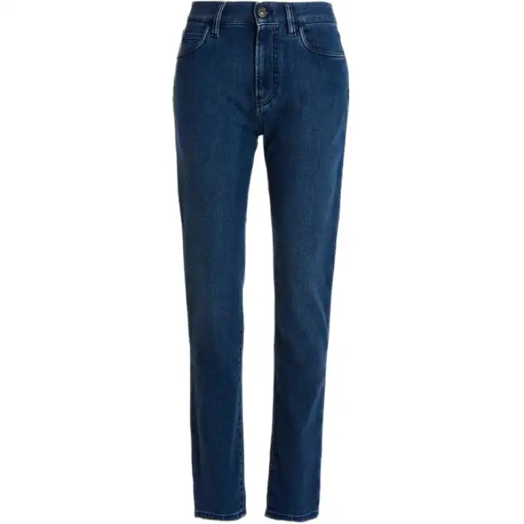 Loro Piana Jeans Men's Blue Moderate Straight Fit Pants