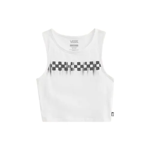 Vans Tank Tops Women's Black/White Moderate Other