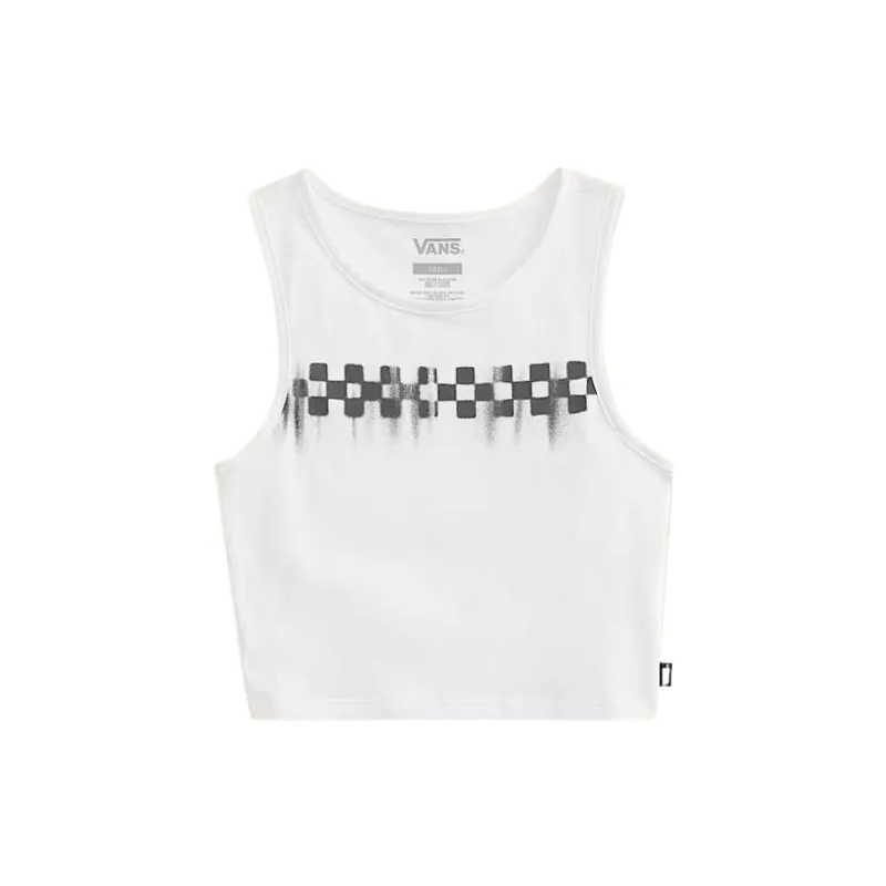 Vans Tank Tops Women's Black/White Moderate Other