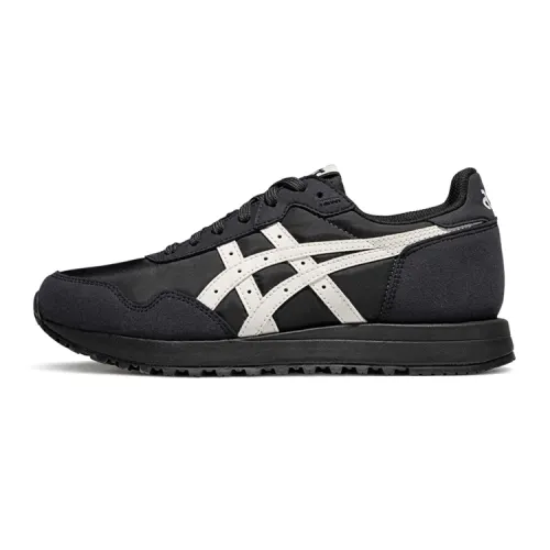 ASICS Low top Casual Shoes Unisex Black White