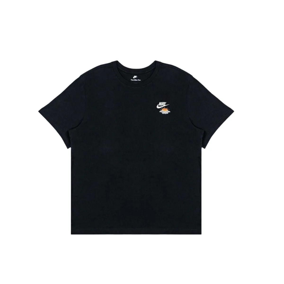 Nike T-Shirts Men's Black Crew Neck Moderate