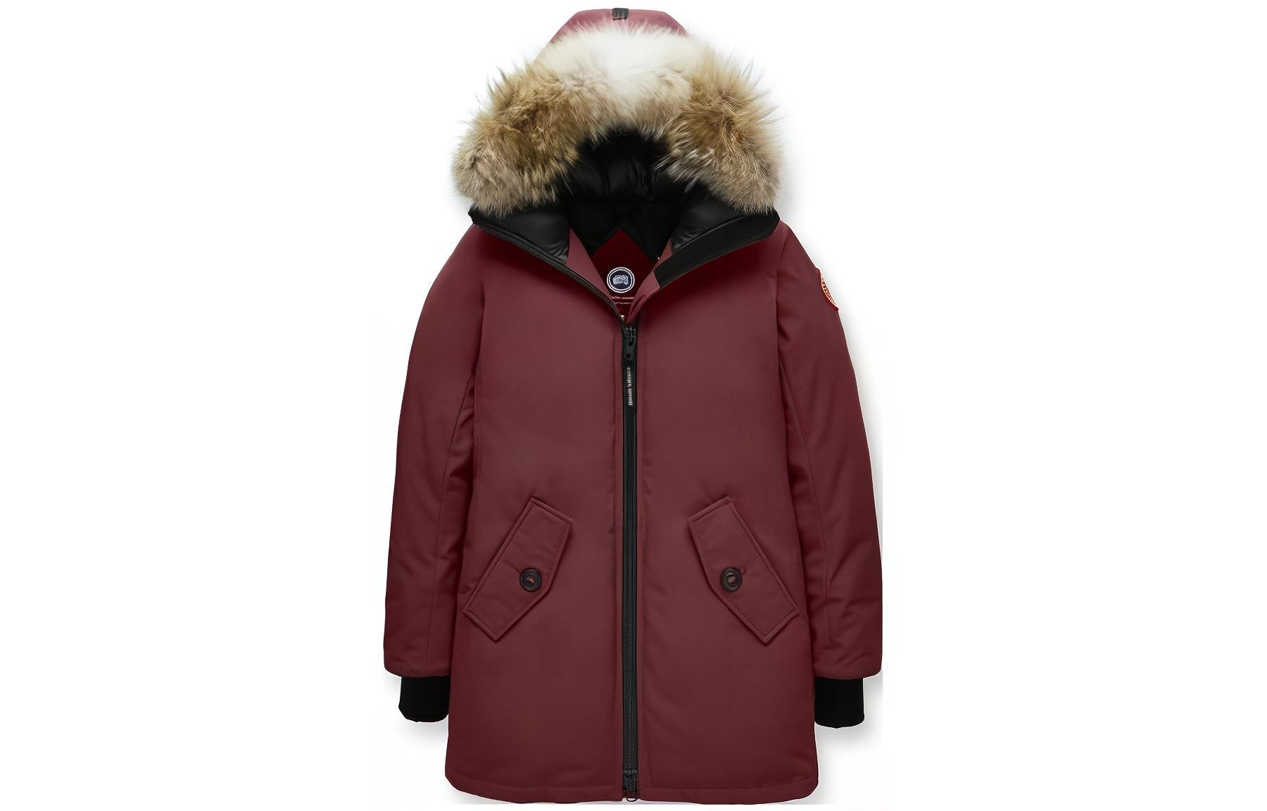 Женская куртка Canada Canada Goose (бордовая)