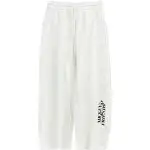 Li Ning Casual Pants Women's Light Gray Moderate Straight Fit Pants