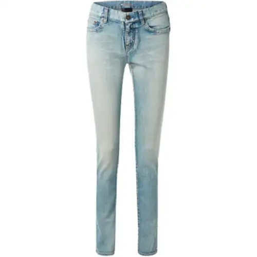 SAINT LAURENT Jeans Women's Blue