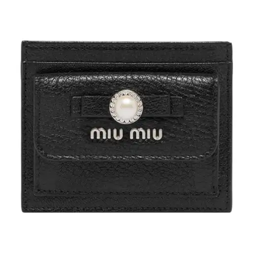 MIU MIU Madras Card Holders