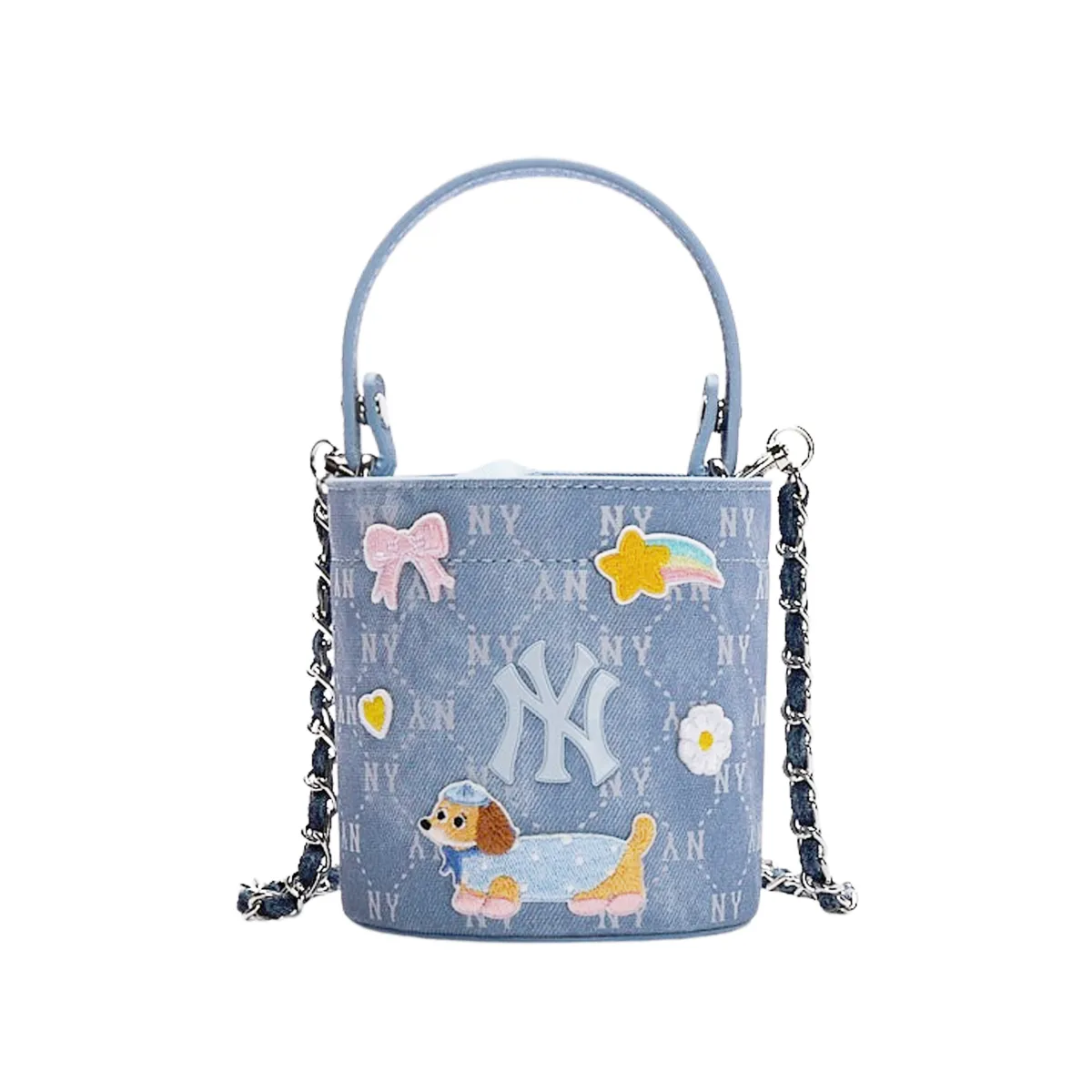 MLB Pu Sausages, Bubble Jellyfish Crossbody Handbag Regular Unisex Multicolor
