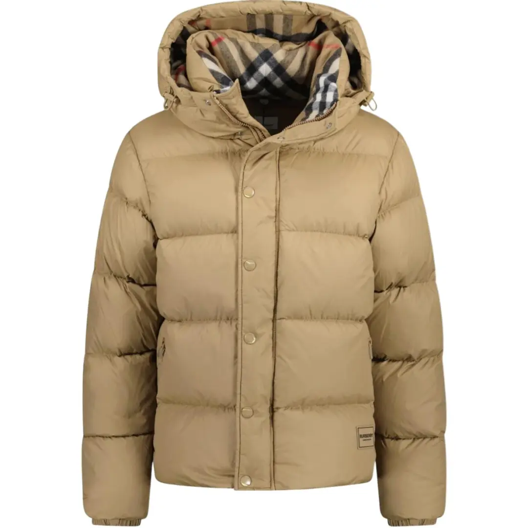 Burberry Down Jacket Men's Camel
