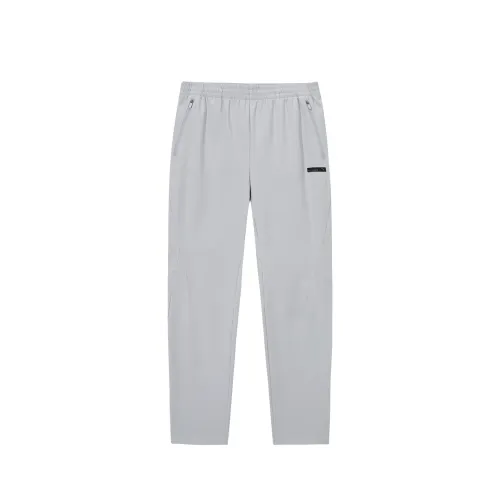 ANTA Fleece Pants Men's Limestone Mud 1 Moderate