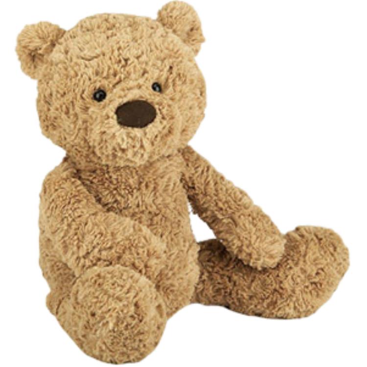 JELLYCAT Bear series animals cute stupid bear teddy comfort doll plush doll 38cm/50cm/58cm high