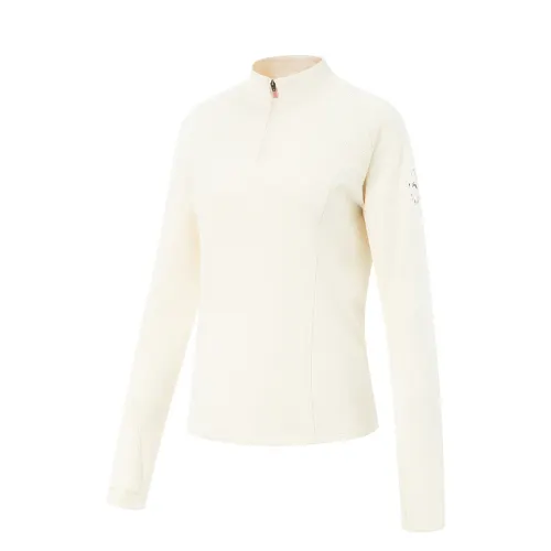 Li Ning Running Collection Fleece Lined Thermal Antibacterial Stand Collar Sports Fashion Versatile Casual T Shirt
