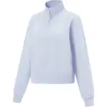 Li Ning Sweatshirts Women's Light Blue Stand Collar Moderate