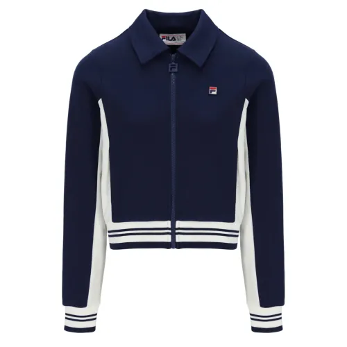 FILA Jackets Women's Blue Lapel Moderate Other