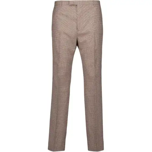 Gucci gingham wool trousers