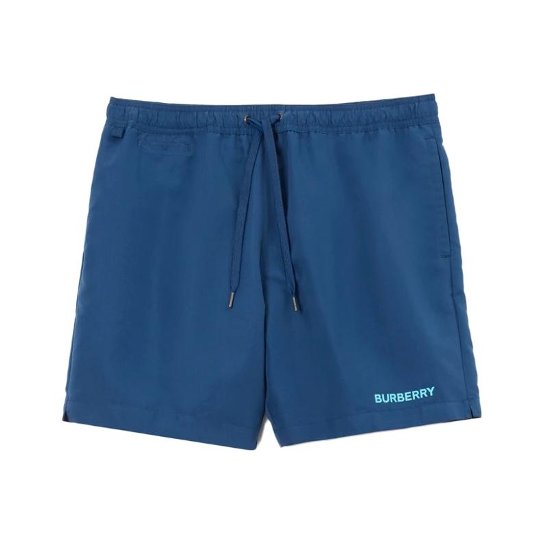 【Previous Season】logo-print drawstring swim shorts