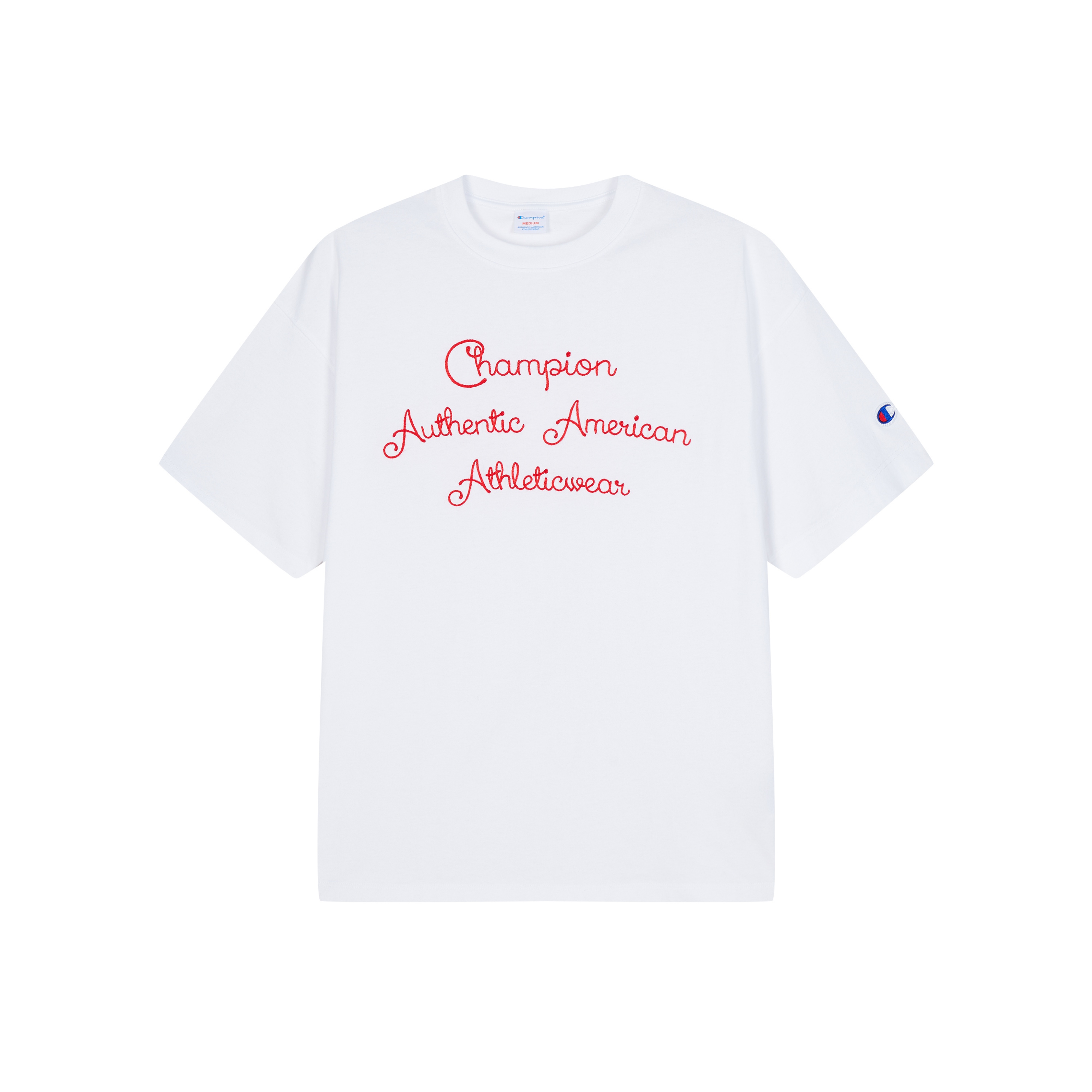 Футболка Champion SS25 MEN'S CASUAL (белая)