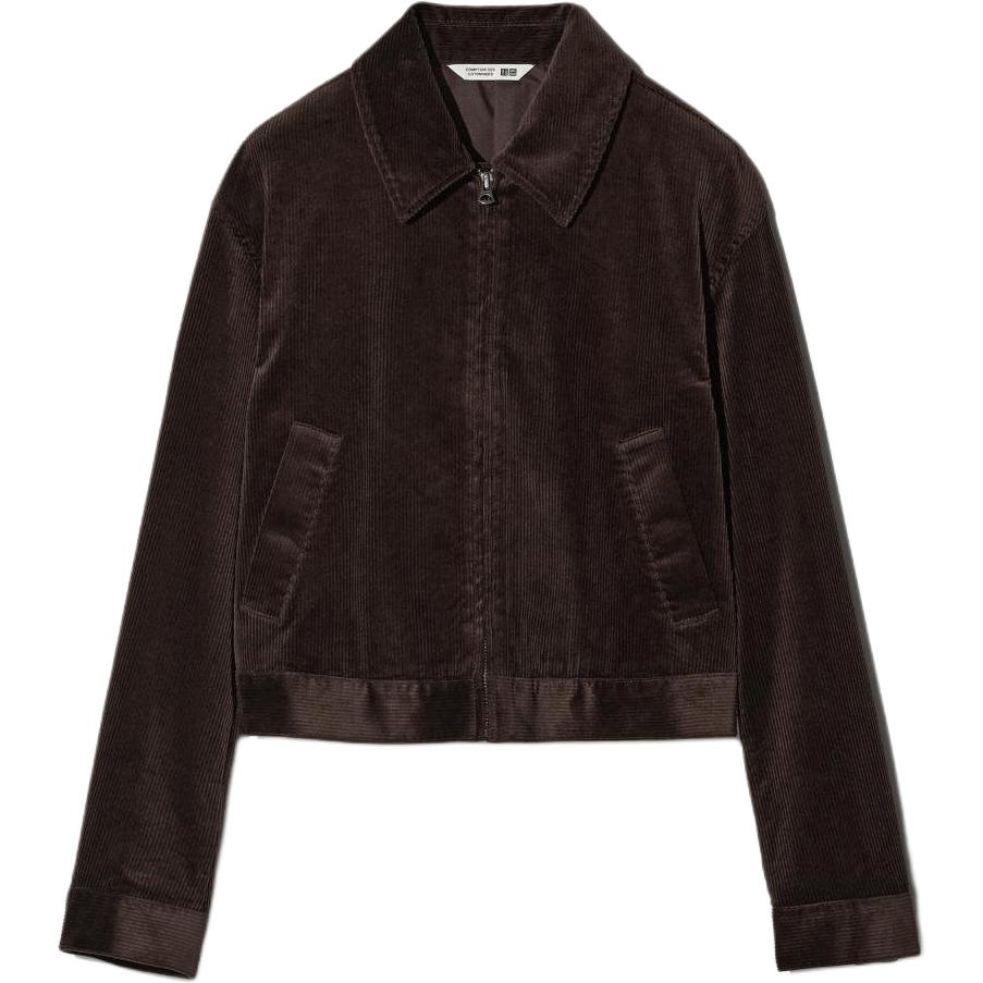 Женская куртка UNIQLO × COMPTOIR DES COTONNIERS (коричневая)