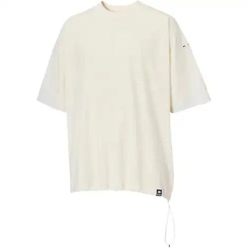 ASICS T Shirts Men's Beige Turtleneck