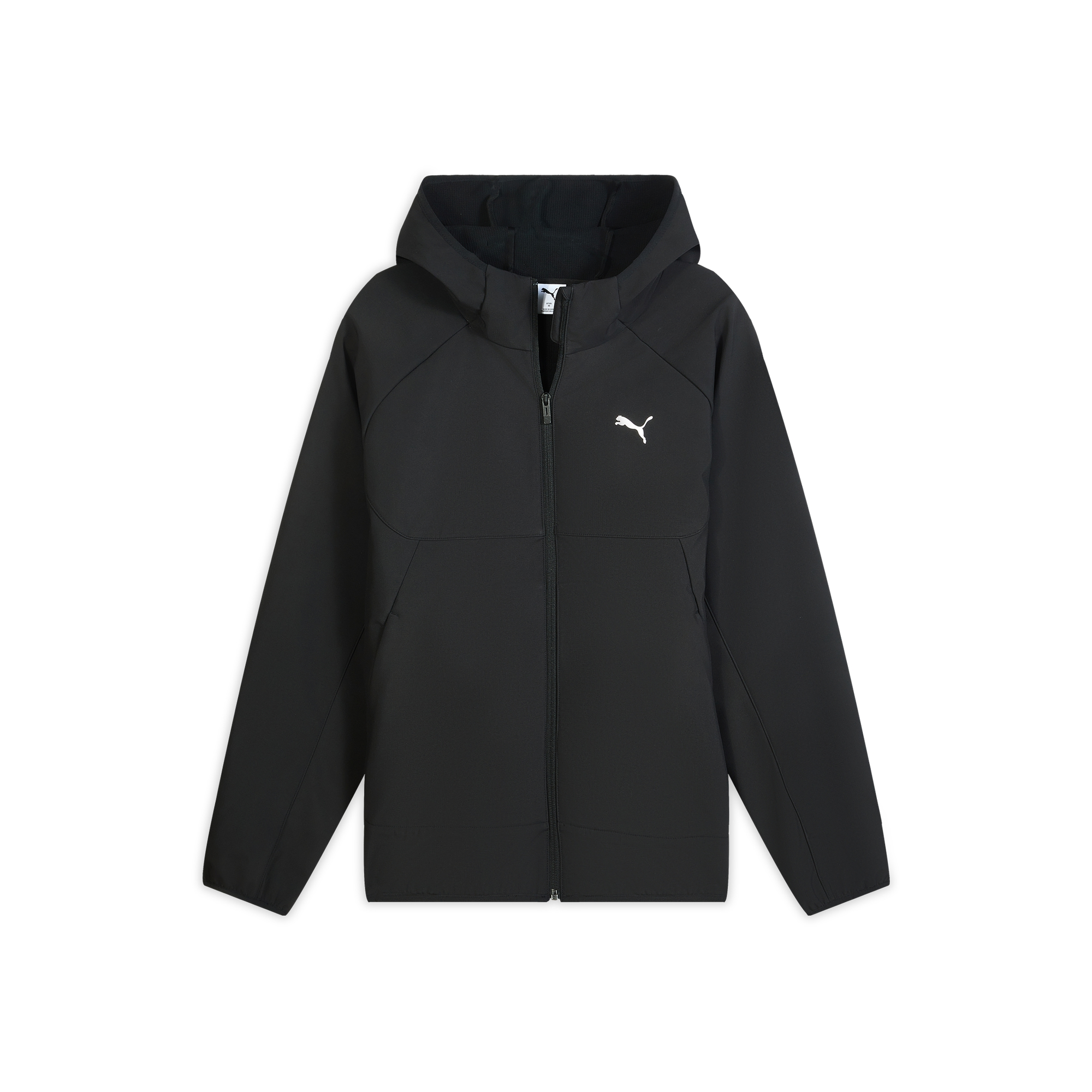 Мужская куртка PUMA WOVEN JACQUARD FLEECE (черная)