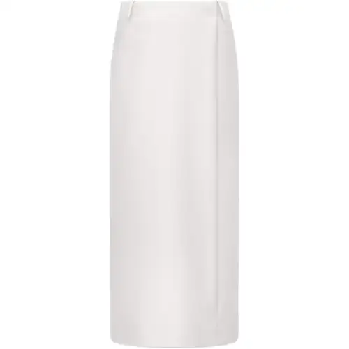 DIOR Casual Long Skirt Women's White