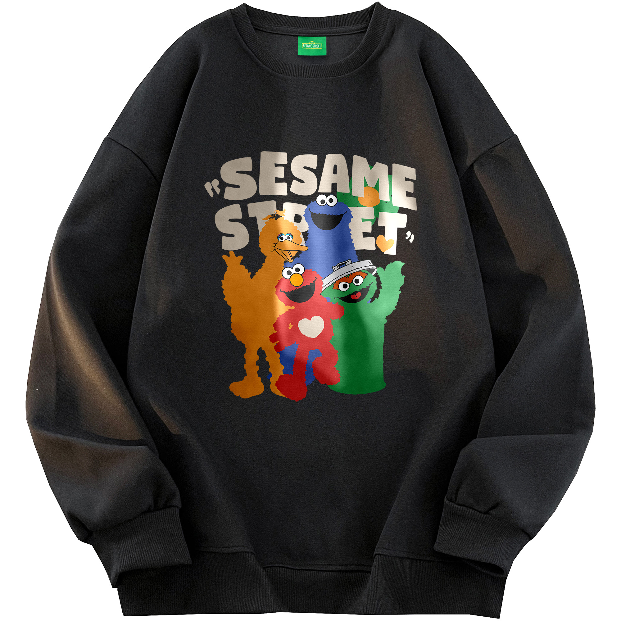 Свитшот SESAME STREET (черный)