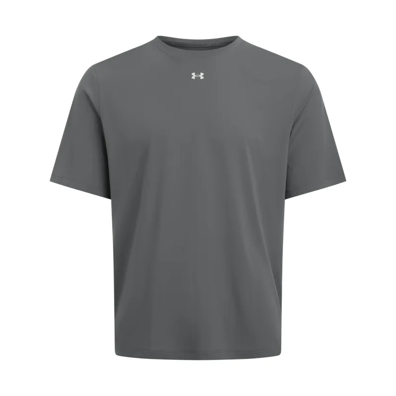 Under Armour T-Shirts Men's Rhinoceros Gray/025 Crew Neck Moderate