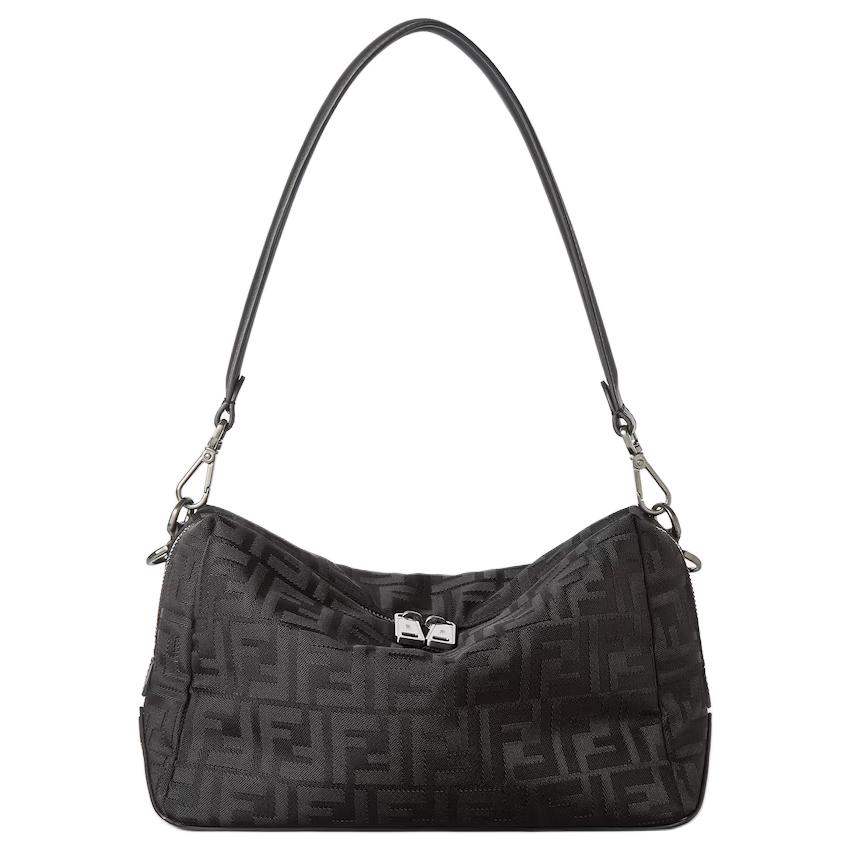 Мужская сумка Fendi Lui (черная)