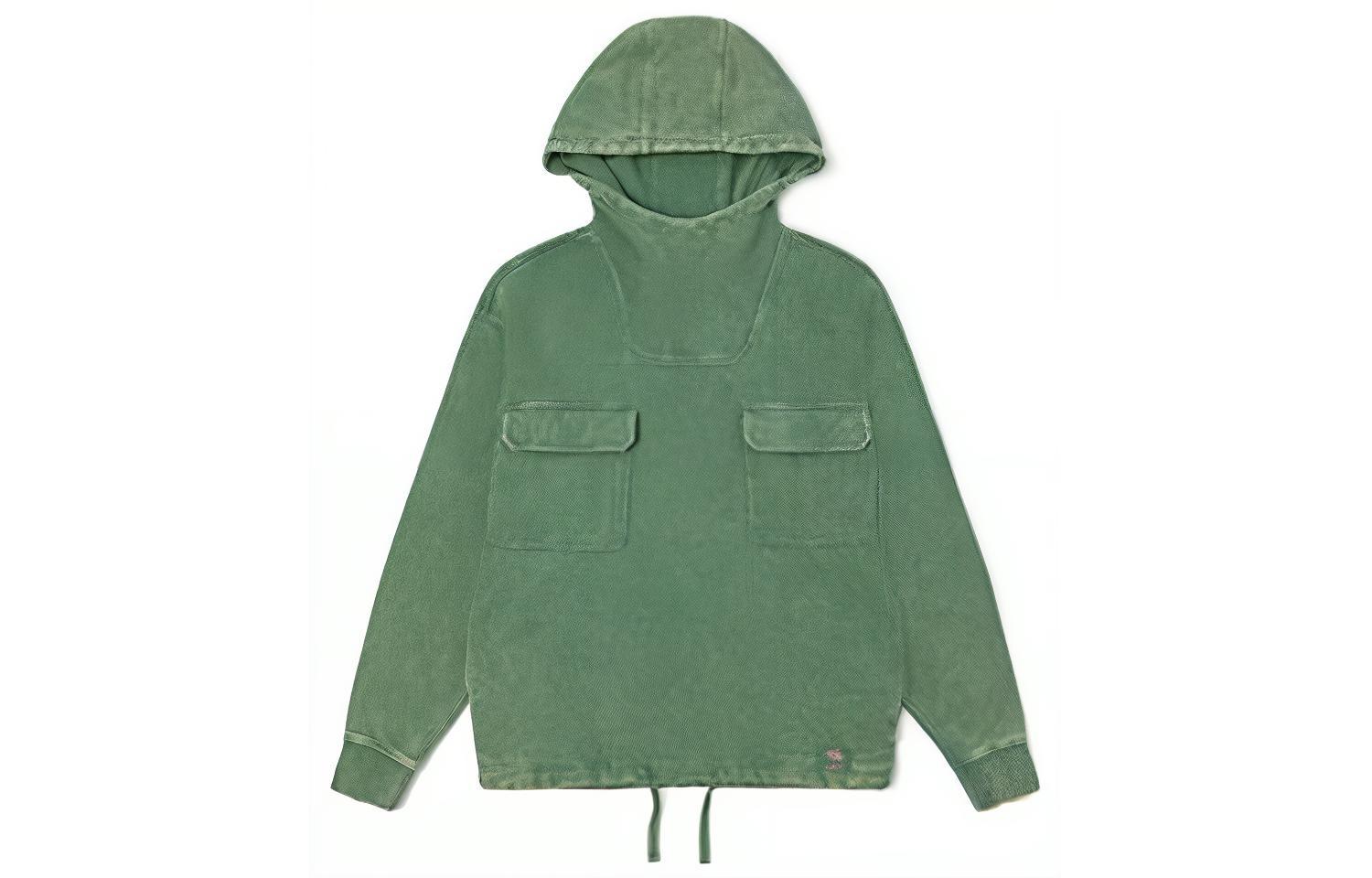 Dickies Sweatshirts Unisex Green Hooded Moderate Regular