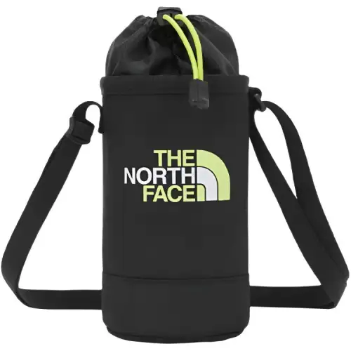 THE NORTH FACE 1.2L One Shoulder Crossbody Water Bottle Bag Outdoor Bag Polyester Black Unisex
