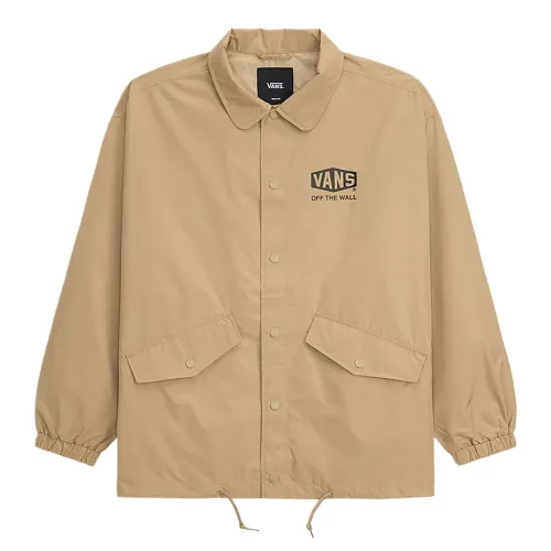 Vans Jackets Men's Beige Lapel Moderate Other