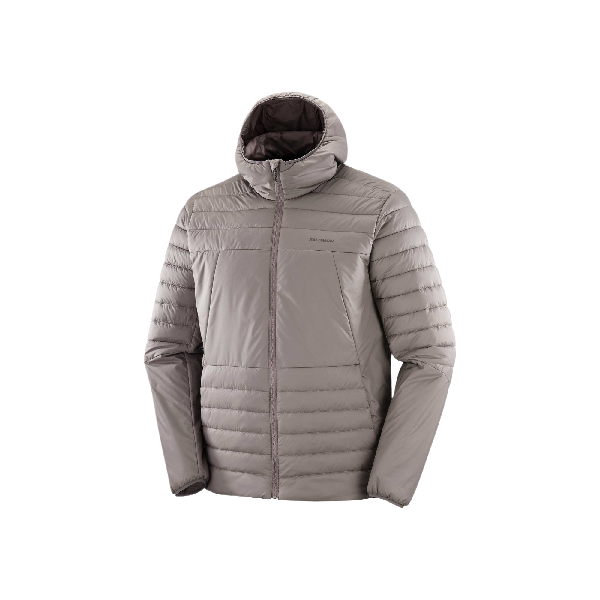 Мужская куртка Salomon RFLX Pertex® PrimaLoft® (серая)