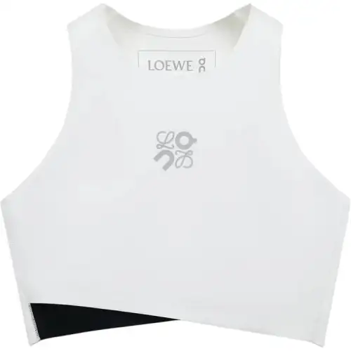 LOEWE X On Technical Jersey Performance Top White
