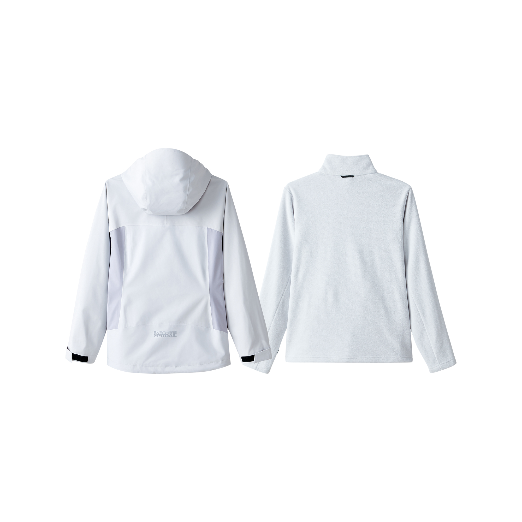 Skechers Jackets & Coats Women’s Light White Gray