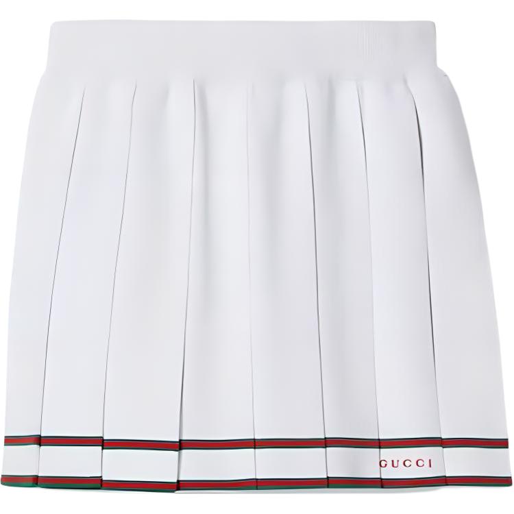 GUCCI SS24 Casual Short Skirts Women's Ivory White