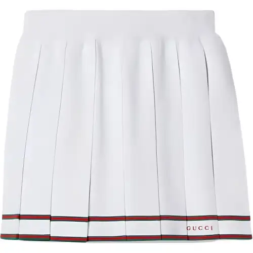 GUCCI SS24 Casual Short Skirts Women's Ivory White