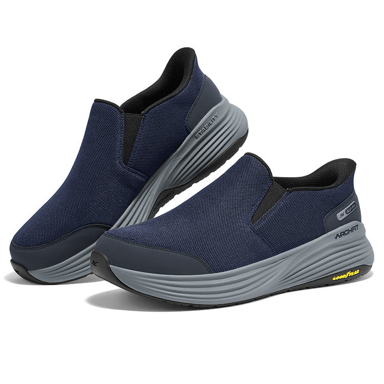 Skechers Go Walk Stability 2.0 Slip on Flash Shoes Cushioning Slip Resistant Support Lightweight Low top Casual Shoes