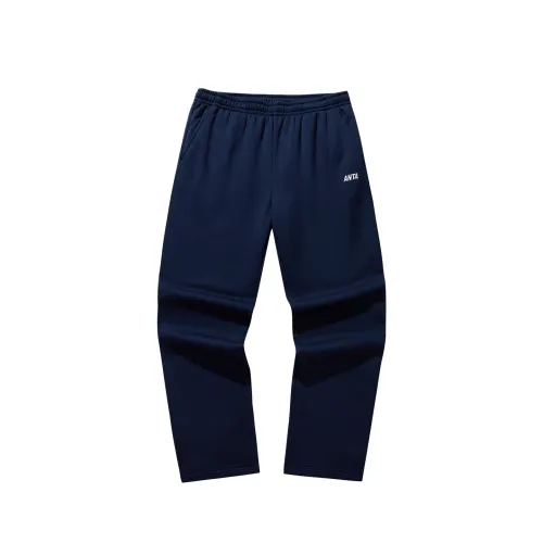 Anta Knitted Sweatpants Men's Men's Pure Navy Blue