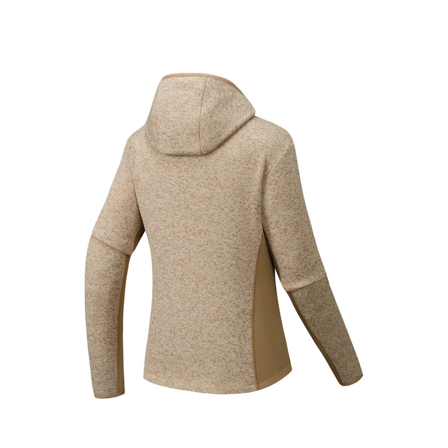 Anta Outdoor Collection Liner Coat, Thick Needle Fleece Garment Women’s Cool Gray Heather Gray