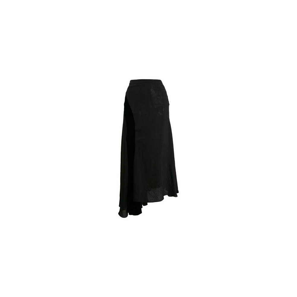LOEWE FW21 Casual Long Skirt Women's Black