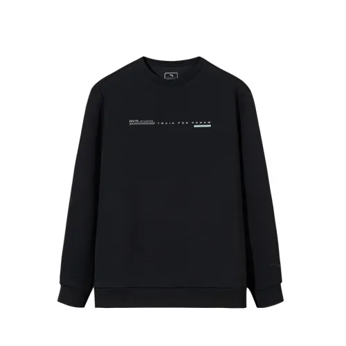 Anta Sweatshirt Men's Basic Black