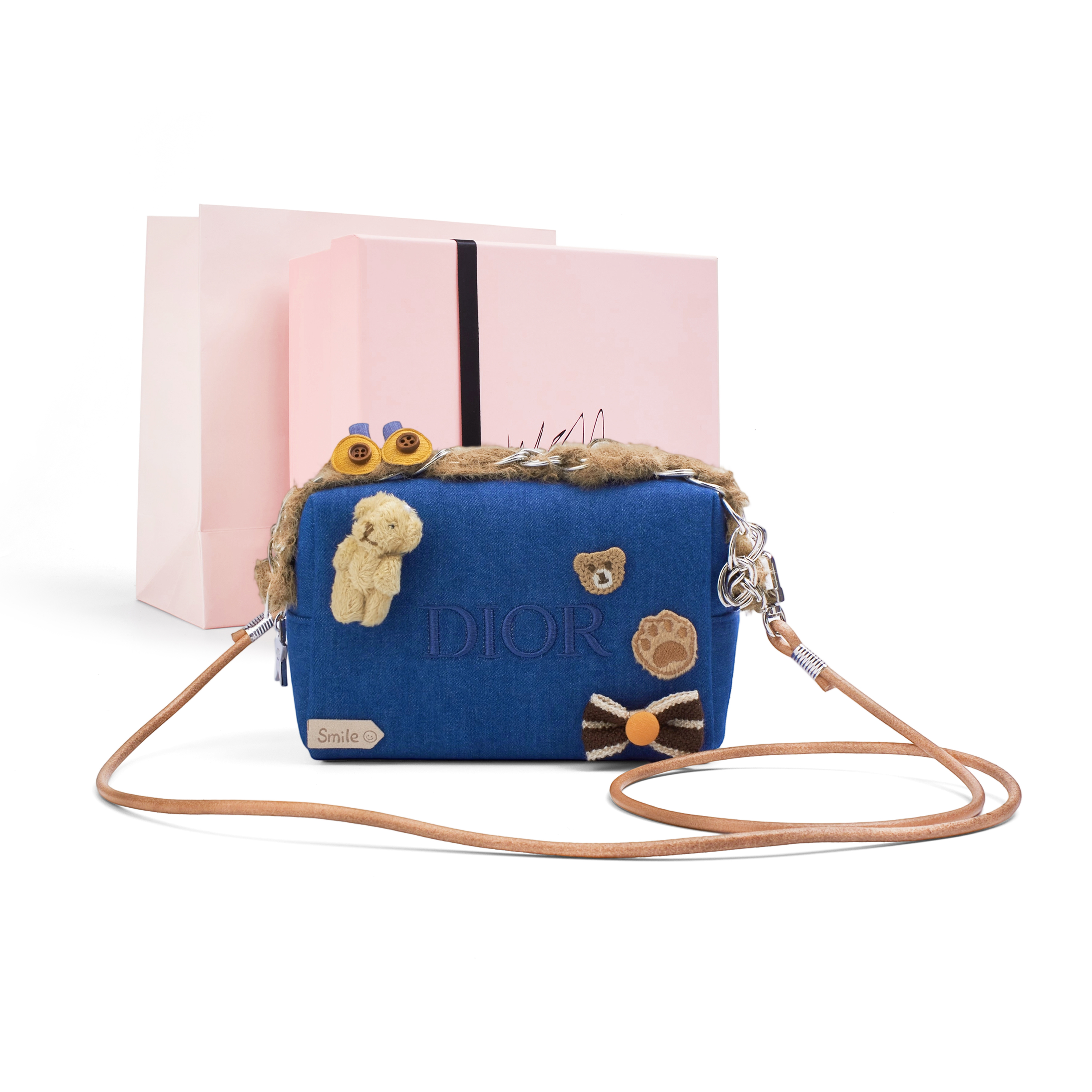 Детская косметичка Dior (синяя)