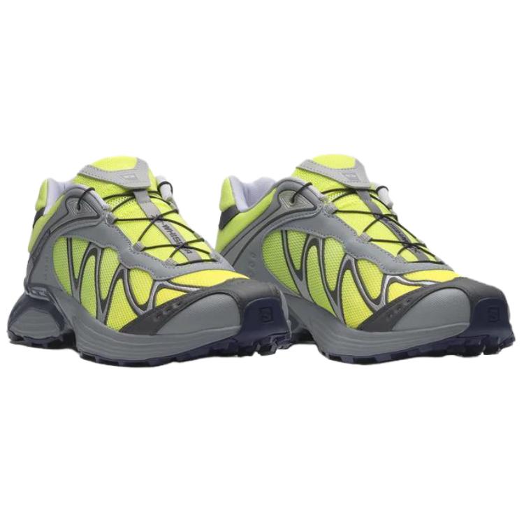 SALOMON XT WHISPER Breathable Support Casual Running Shoes Unisex Yellow Gray