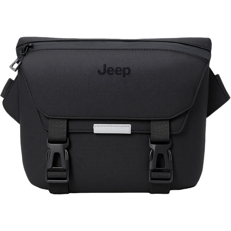 Мужская сумка Jeep Messenger (черная)