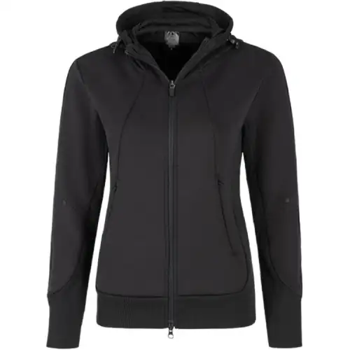 ASICS Jackets Women's Black Hooded Moderate Other