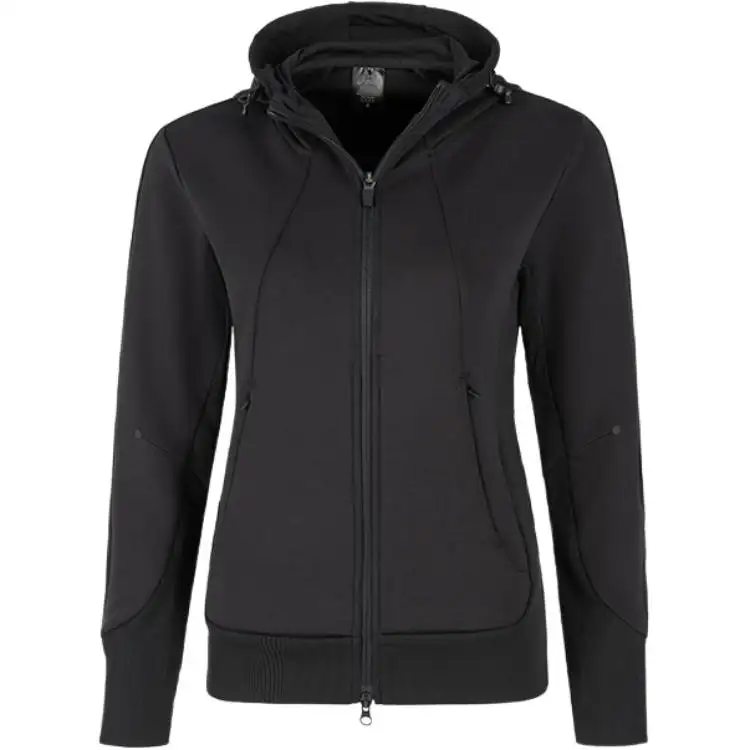ASICS Jackets Women's Black Hooded Moderate Other