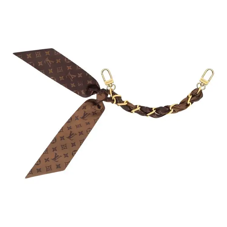 LOUIS VUITTON Polyester Bag Straps Women's Brown